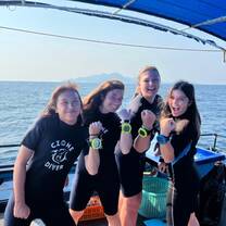 Getting Scuba certified with my fellow teachers
