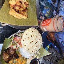 A picture of a traditional meal called "casado" that I absolutely enjoyed following our tour of downtown San Jose. 