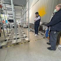 A visit to the company warehouse