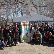 This is everyone in our program group plus a group of rural healthcare providers in the Province of Mendoza after we shadowed some of the providers and had a traditional Argentinian meal (asado) with them (that they cooked for us;))!