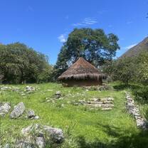 Photo of the spirit hut