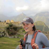 At Machu Picchu!