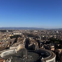 A view from The Saint’Peter Rooftop 