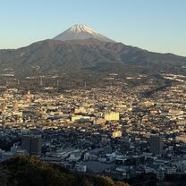 Mt. Fuji at the First Sunrise of the New Year