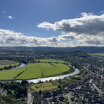 The view from the Wallace Monument