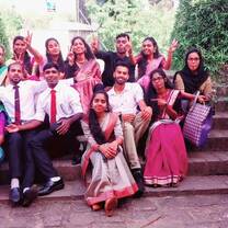 picture with all the teachers at graduation