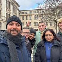City tour of Halle, Germany