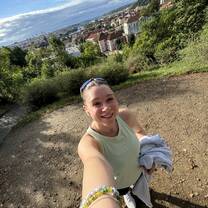 A fantastic view of the city on a morning run!
