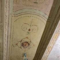 The frescoes on the ceiling of my apartment