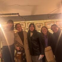 Me and my friends that I met through CIS, and our program directors!