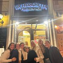 My roommates and I at our favorite restaurant