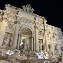 Trevi Fountain at night