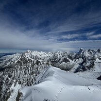 Chamonix! about an hour away by bus