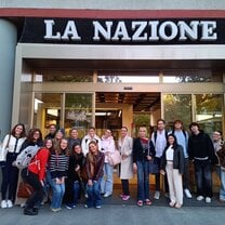 FUA Art, Food, Fashion and Wine Journalism class field trip!