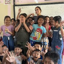 I learned a lot from the kids I teached 