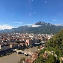 Grenoble In Sunny September