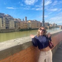 This was from the first time I saw the Ponte Vecchio. I was very excited and can still remember that feeling. 