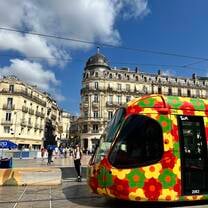 The central square, right next to Accent Francais