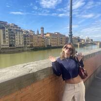 This was from the first time I saw the Ponte Vecchio. I was very excited and can still remember that feeling. 