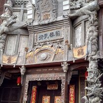 A cool building in an old district of a city I forget the name of, another CLI activity.