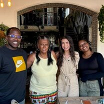 Us and the coordinator from Cape town!