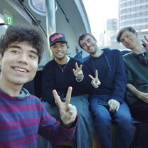 Boat trip through Tokyo Bay