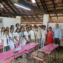 In school
