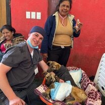 Sending a patient home after treatment! 