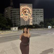 Me heading to the “Nutcracker in Havana” ballet 