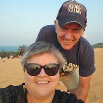 Waiting for the sunset at Mui Ne