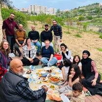 A nice BBQ lunch during Eid
