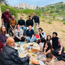 A nice BBQ lunch during Eid