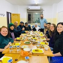 Iftar meal at the Center during Ramadan