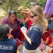 Blood pressure check program in community