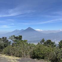 Volcano on horseback