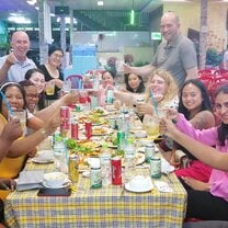 Welcome party on the day of arrival in Vietnam for Teaching practice program