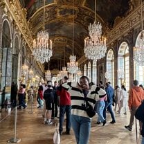 Hall of Mirrors at the Palace of Versailles