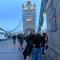 Picture of me on the Tower Bridge in London!