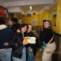 Fun after a night out getting kebabs!