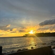 Sunrise in Antibes