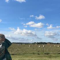The landscape around Stonehenge 
