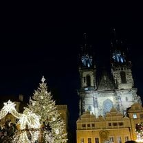 Christmas Market in Prague's Oldest Square