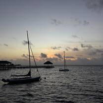 Sunrise in Belize