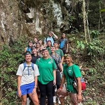Group picture before caving