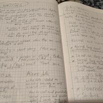 I took notes of each module. Never trust your memory 😂