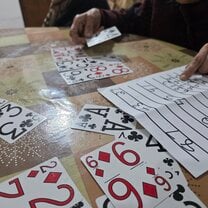 Cards and questions