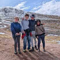 Hiking with the gang