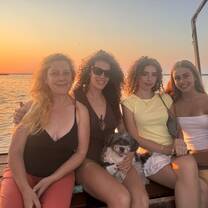 On a boat ride!