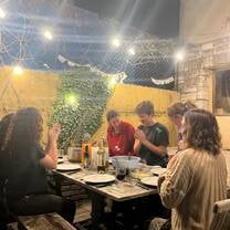 dinner with friends