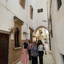 me and my cohort in Morocco